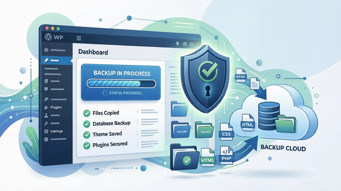 Sauvegarder son site WordPress — WPTechCare